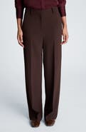 Kenneth Cole High Waist Wide Leg Slash Pocket Pants