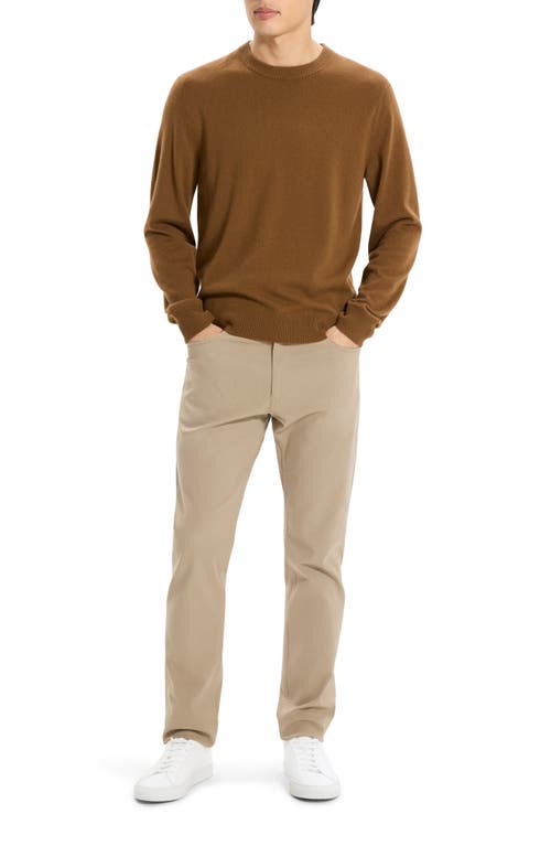 Theory Hilles Cashmere Sweater In Brown