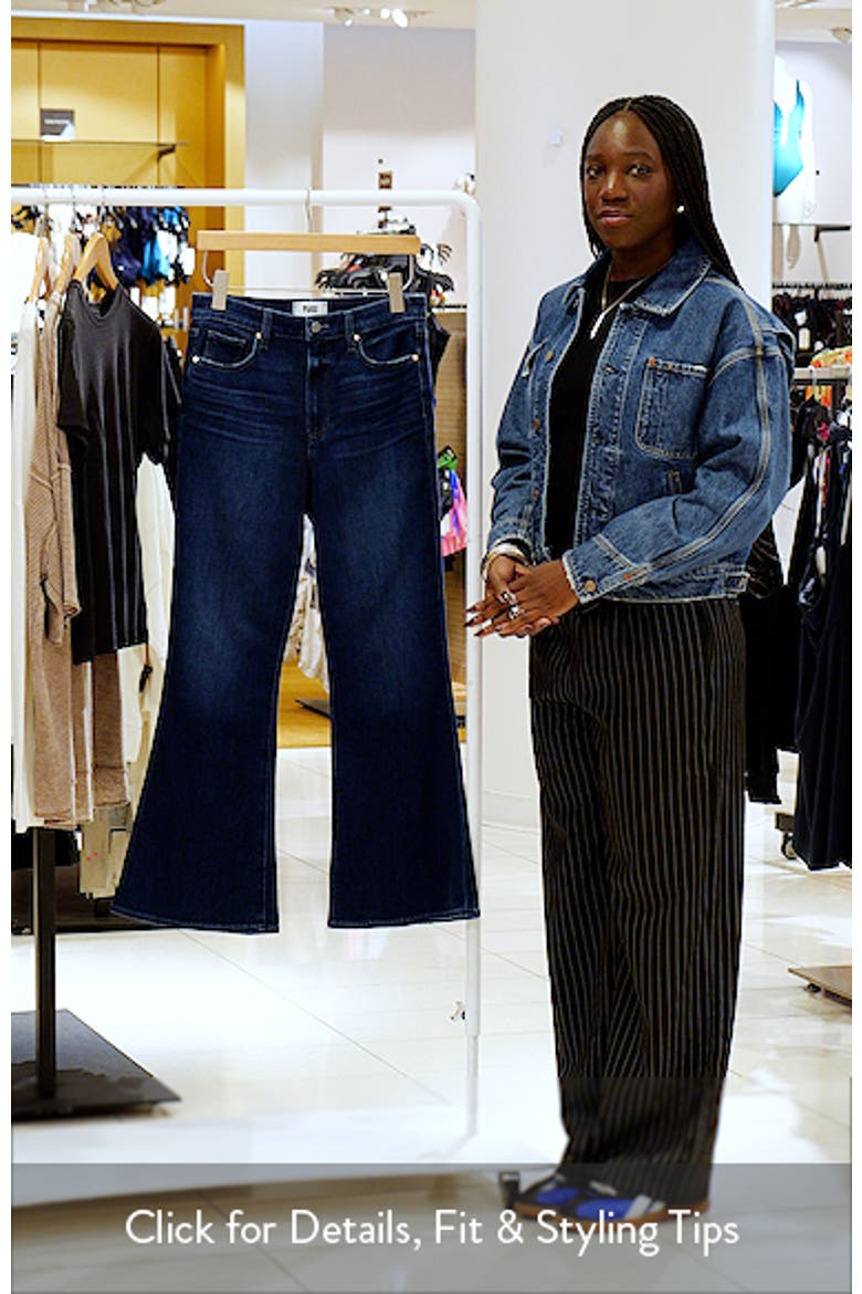 Marlow High Waist Skimmer Flare Jeans video