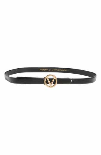 VALENTINO BY MARIO VALENTINO Baby Bombe VLOGO Leather Belt