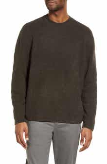 AllSaints Eamont Organic Cotton Blend Crewneck Sweater