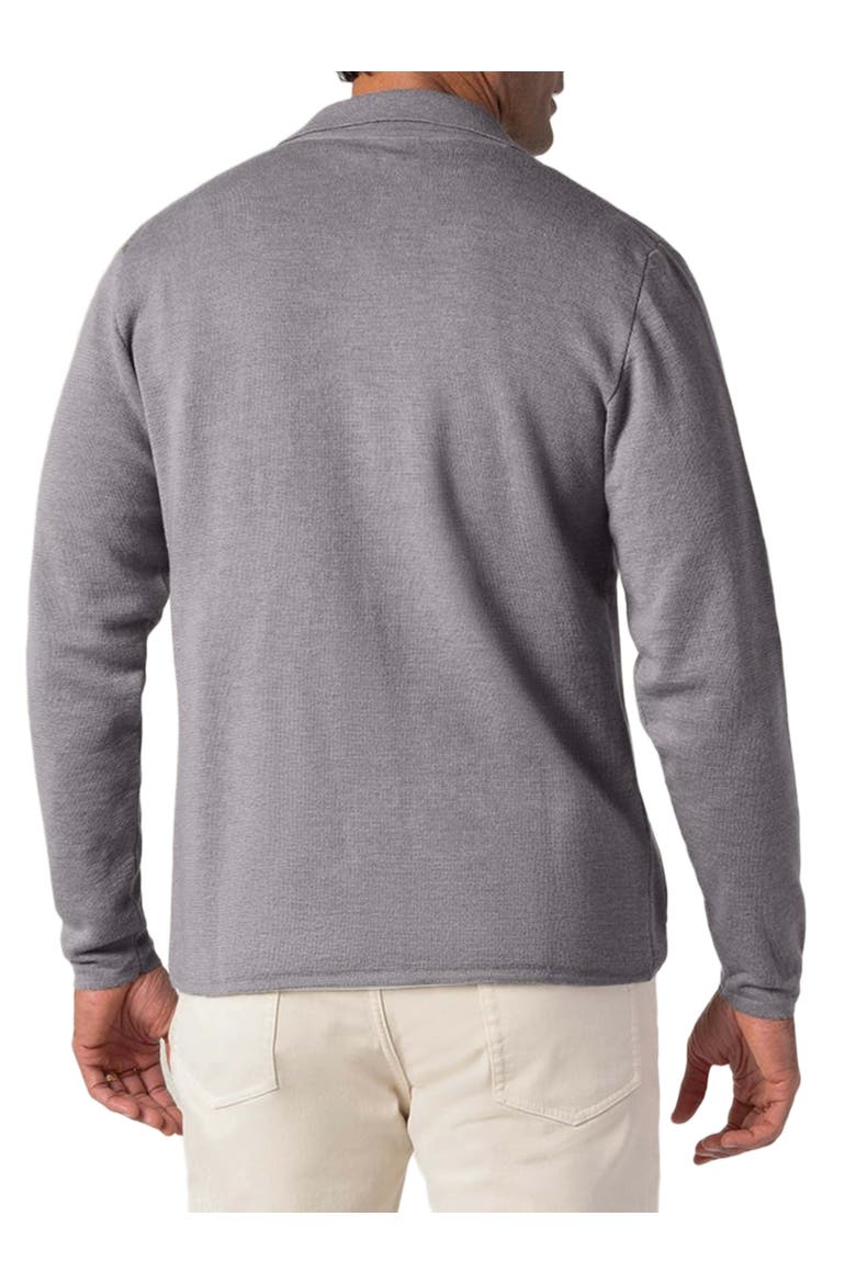 Landon Sweater Jacket, Alternate, color, Light Gray