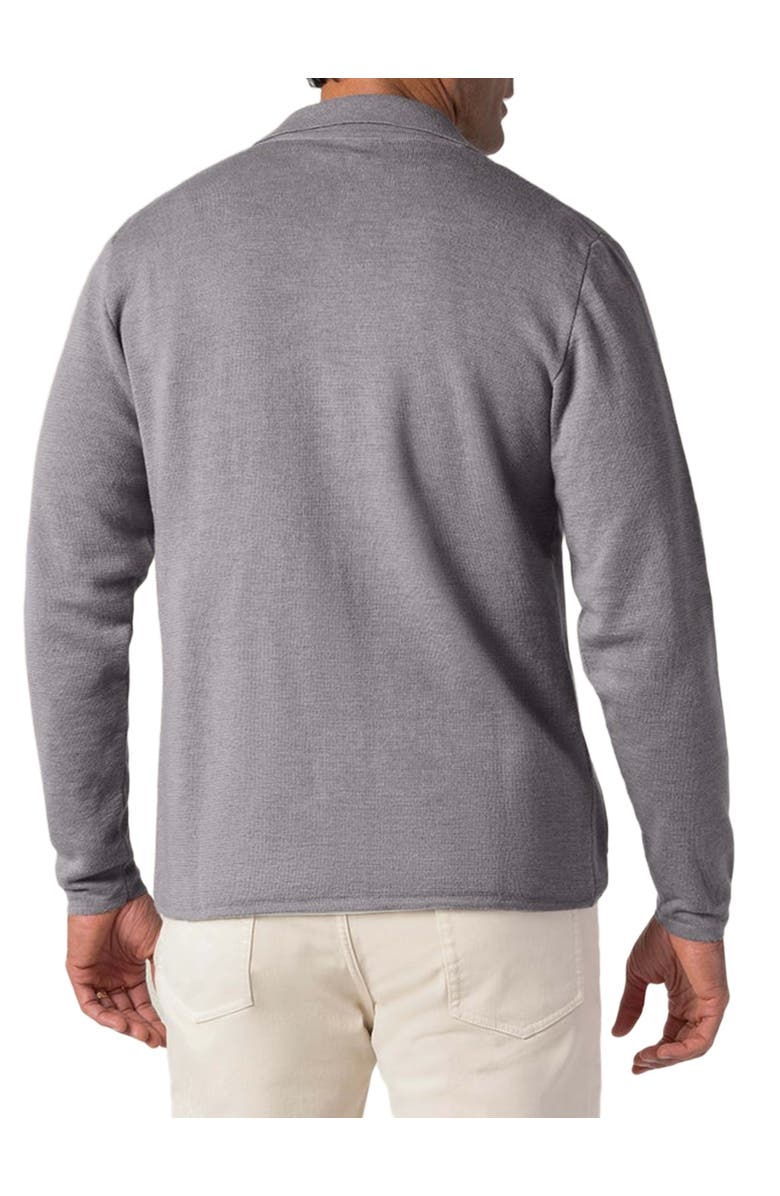 Robert Talbott Landon Sweater Jacket, Alternate, color, Light Gray