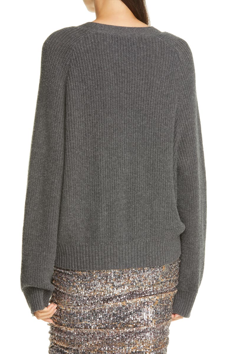 Le Superbe B2B Embellished Pocket Wool Blend Cardigan, Alternate, color,