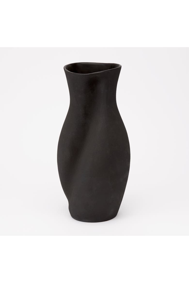Helena Vase, Main, color, Raw Noir