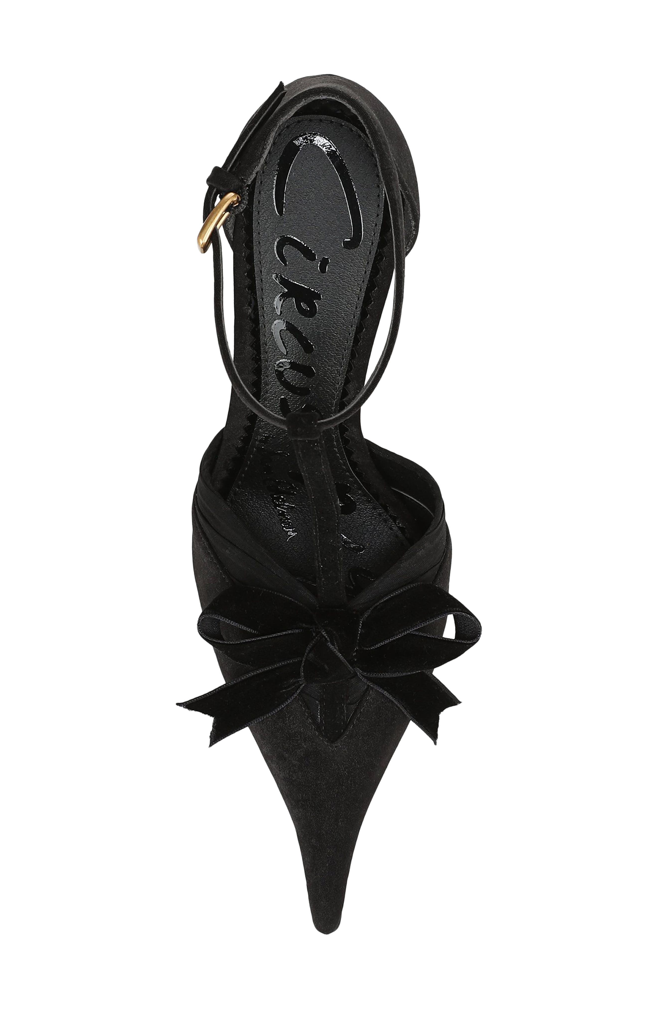 Odina T-Strap Pump, Alternate, color, BLACK