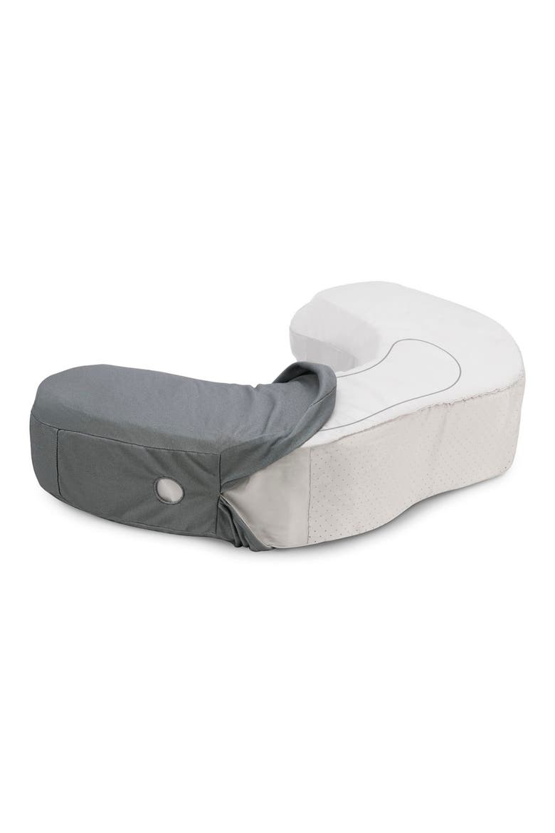 Elysia Nursing Pillow Cover, Alternate, color, GRAY