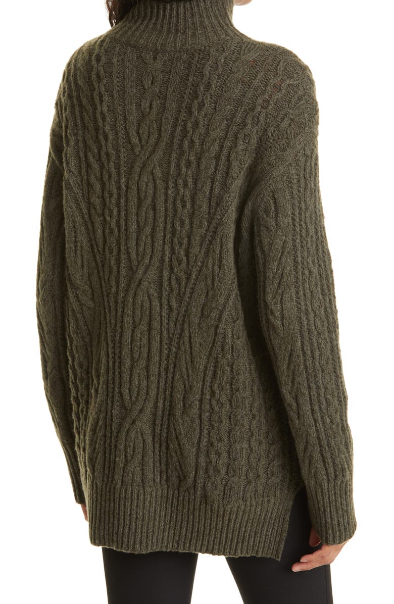 Vince Cable Extrafine Merino Wool Blend Mock Neck Sweater, Alternate, color,