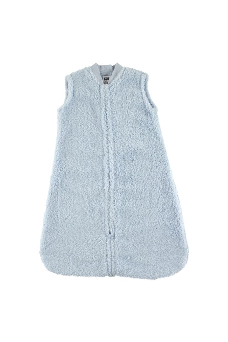 Plush Sleeping Bag, Main, color, Powder Blue Sherpa