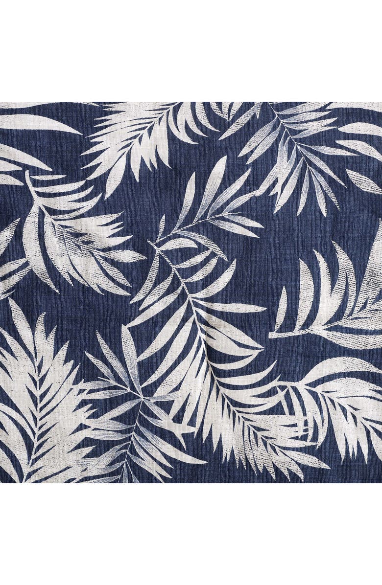 Nautica Marina Leaf Cotton Comforter Set, Alternate, color, Navy/ White