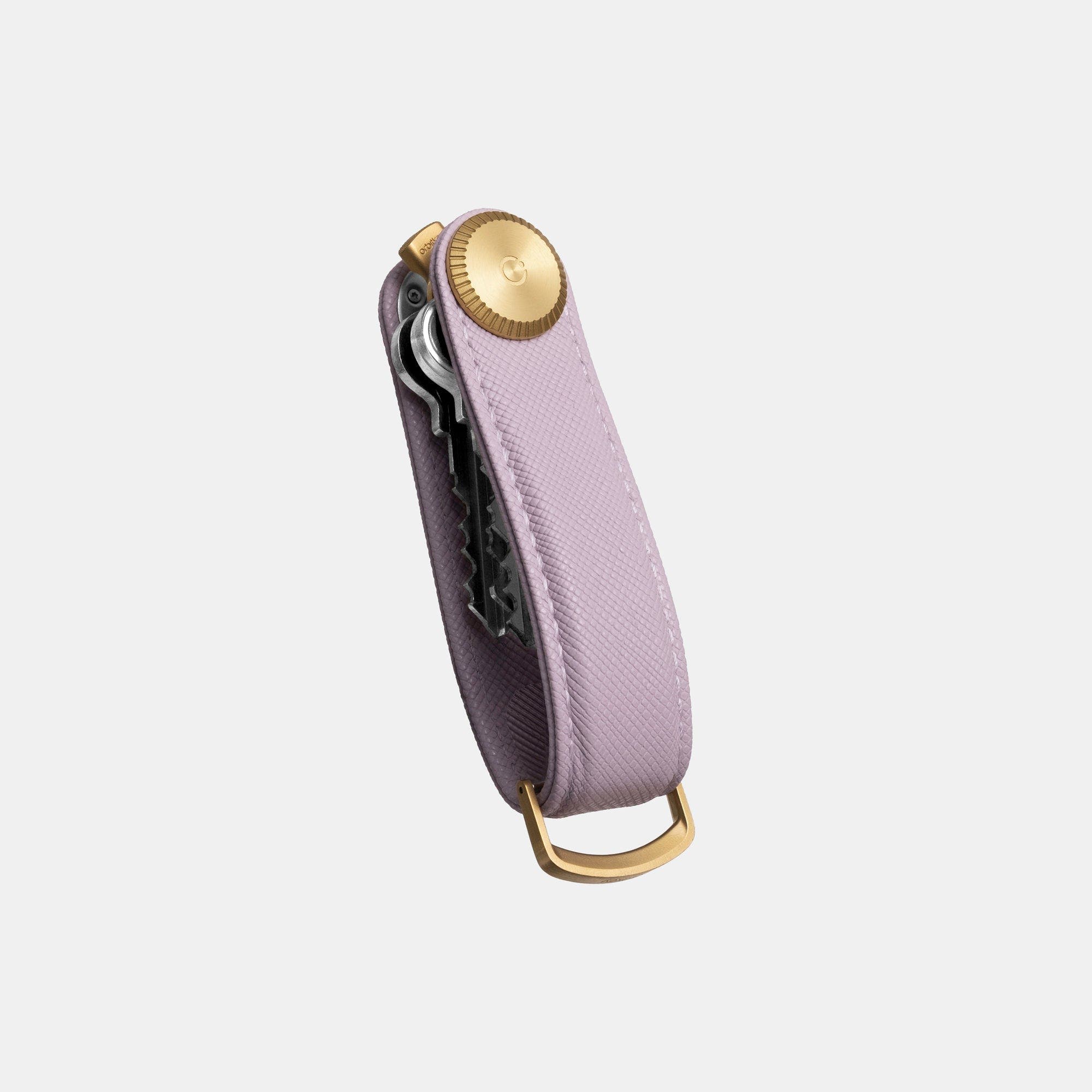 Orbitkey Pro Saffiano Leather Key Organiser, Alternate, color, Lilac