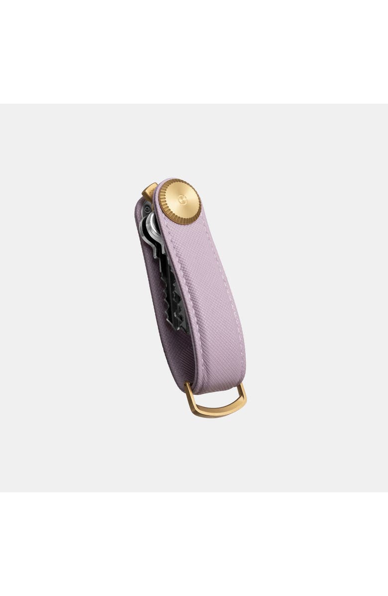 Orbitkey Pro Saffiano Leather Key Organiser, Alternate, color, Lilac