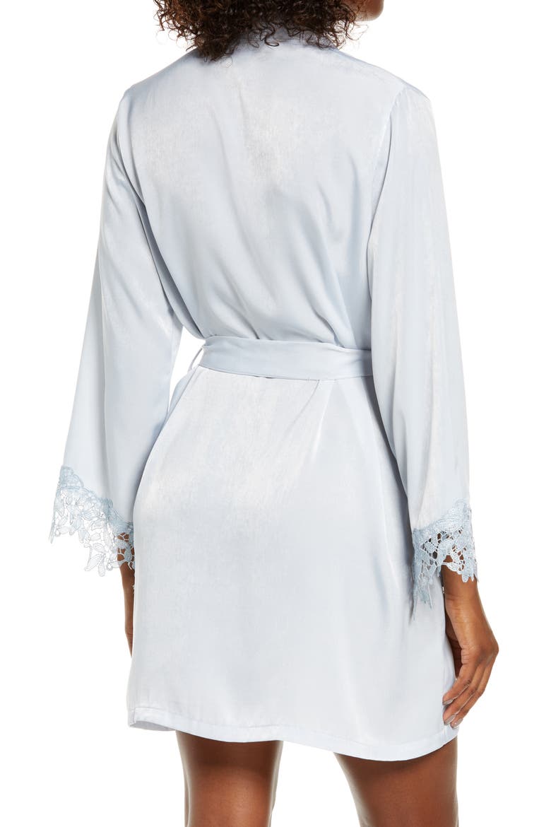 Know a Secret Satin Wrap Robe, Alternate, color, BLUE HAZE