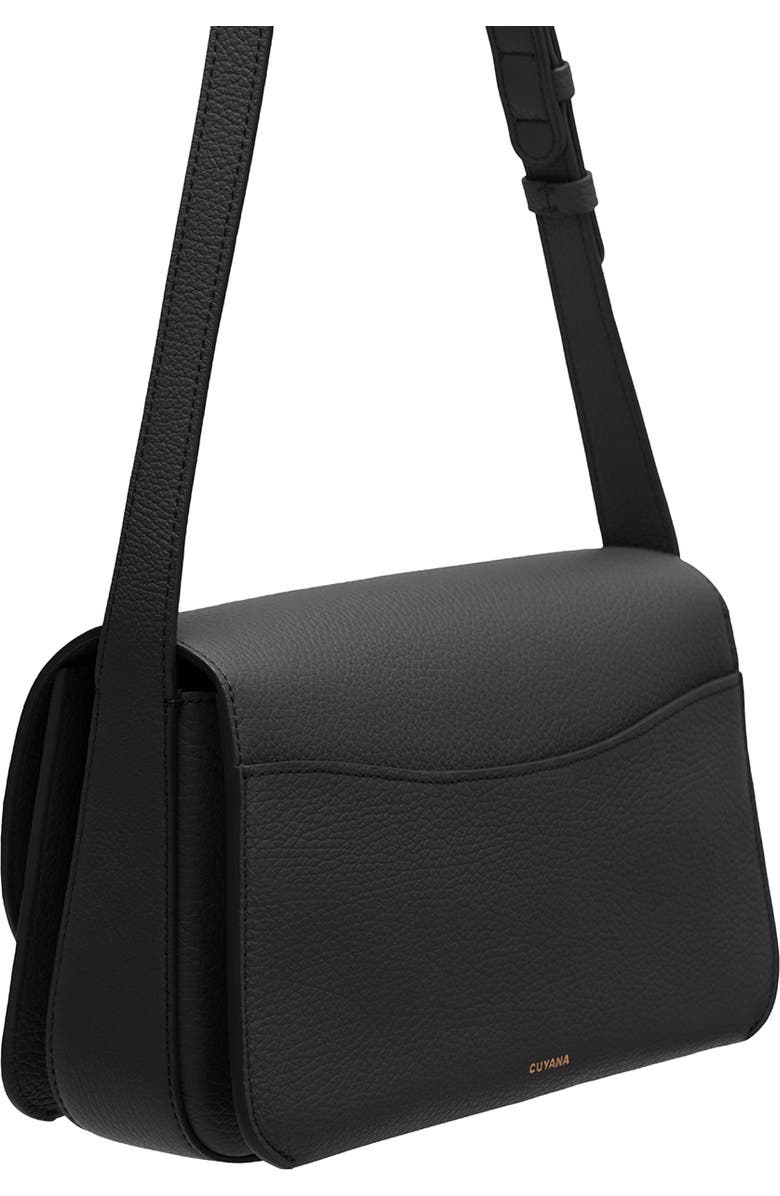 Cuyana Concertina Leather Shoulder Bag, Alternate, color,