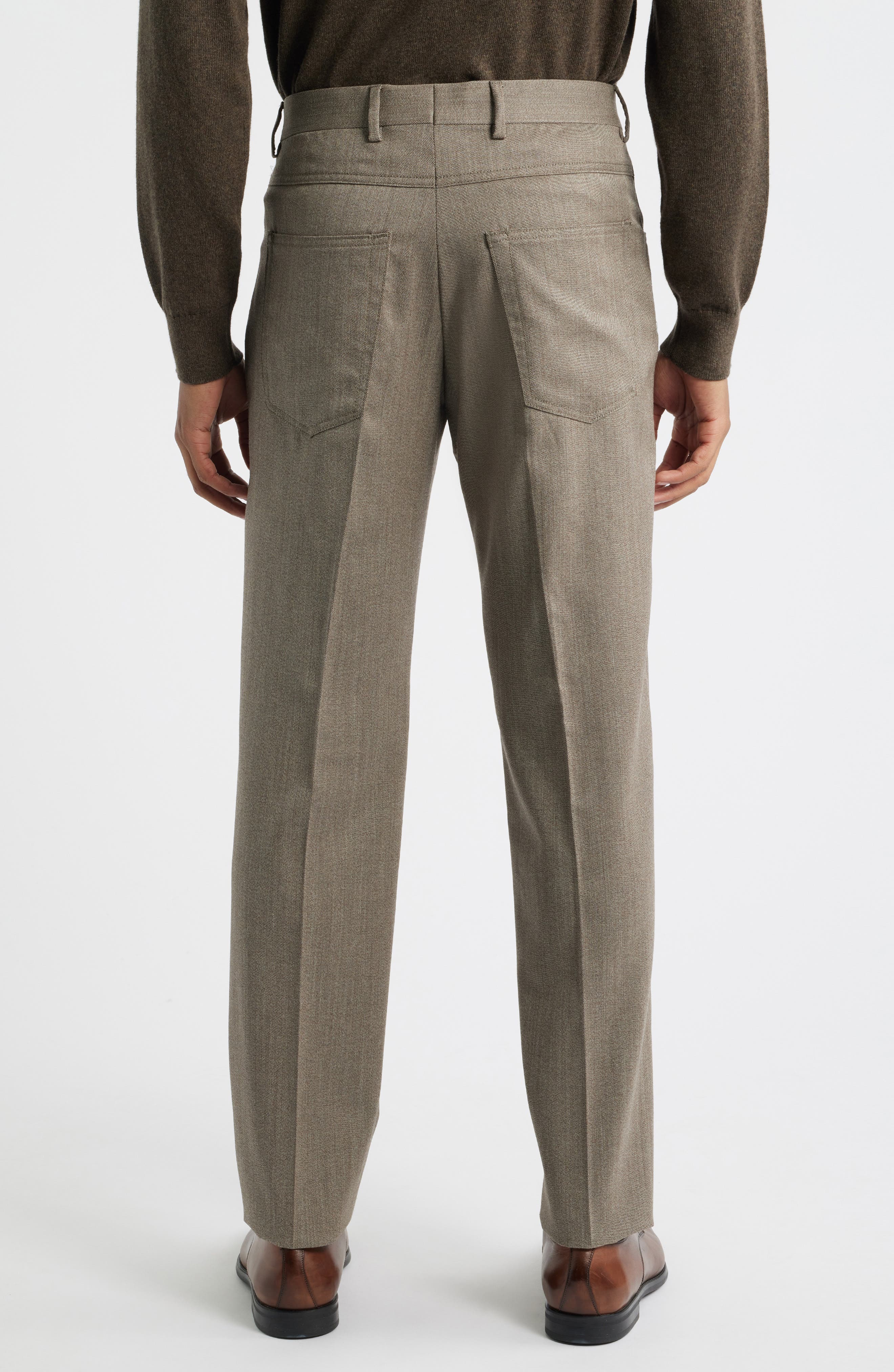 Parker Stretch Wool Trousers - image 4