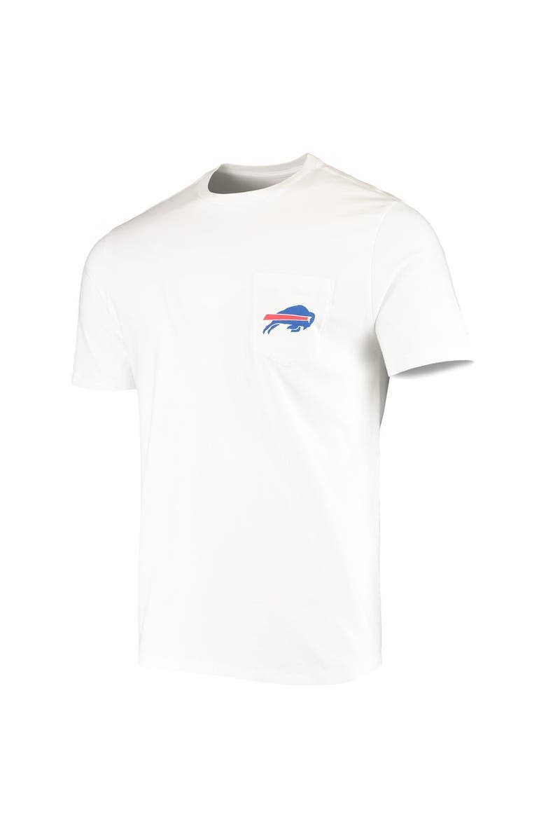 vineyard vines Men's Vineyard Vines White Buffalo Bills Big & Tall Helmet T-Shirt, Alternate, color, 