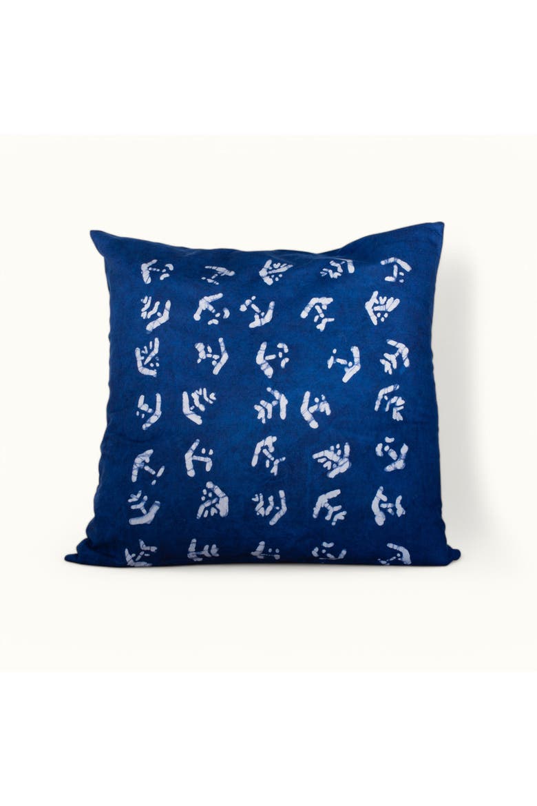 Fossey Pillow, Main, color, Marine Blue