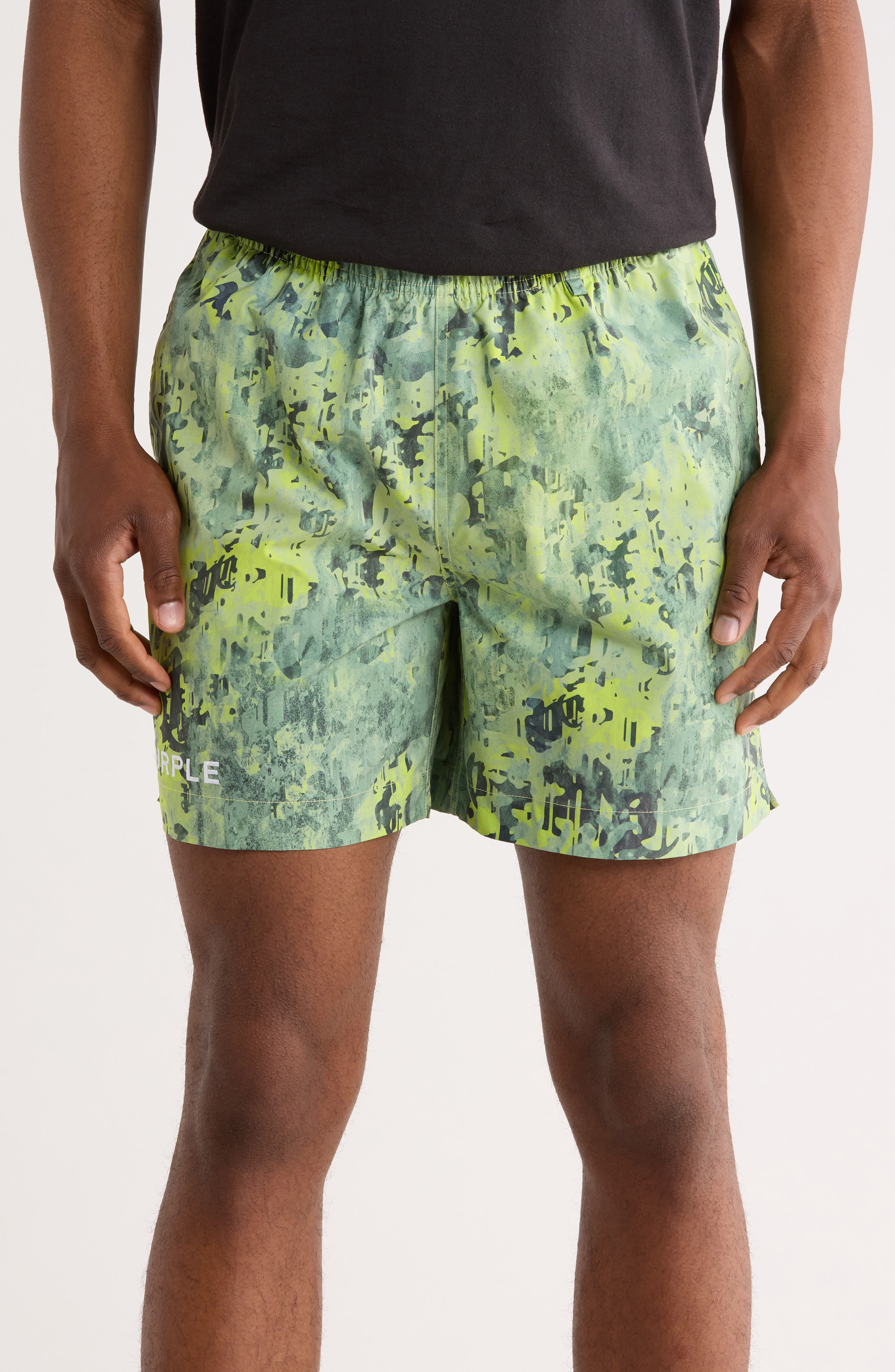 PURPLE BRAND All Round Camo Shorts