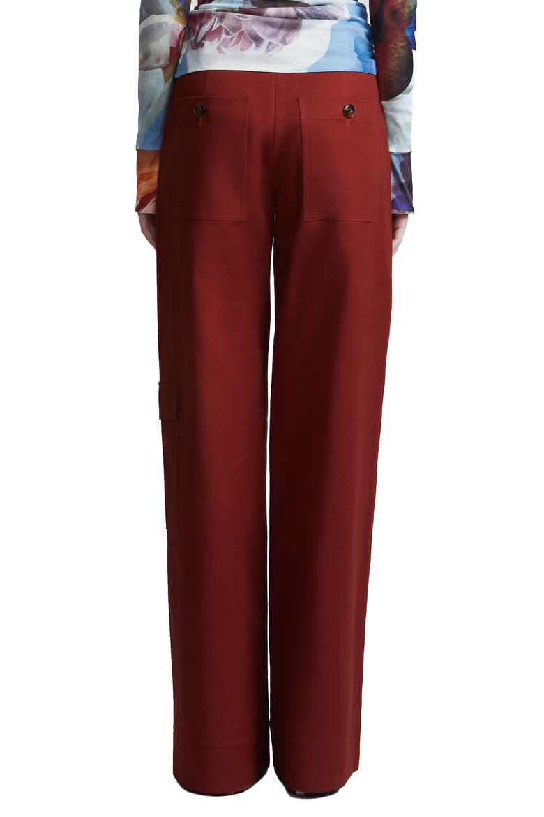 Jo Belted Cargo Pants, Alternate, color, RUST