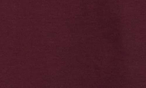 Calvin Klein Liquid Touch Interlock Cotton Polo In Burgundy