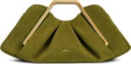 JW PEI Lila Croc Embossed Faux Leather Clutch