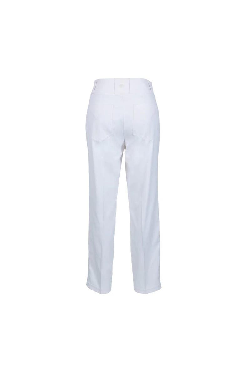 Playoff 28 inch Womens Golf Pants, Alternate, color, White