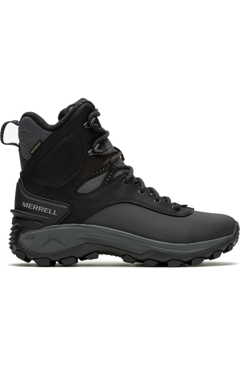 Merrell Thermo Kiruna 2 Mid Waterproof Hiking Boot, Alternate, color, Black