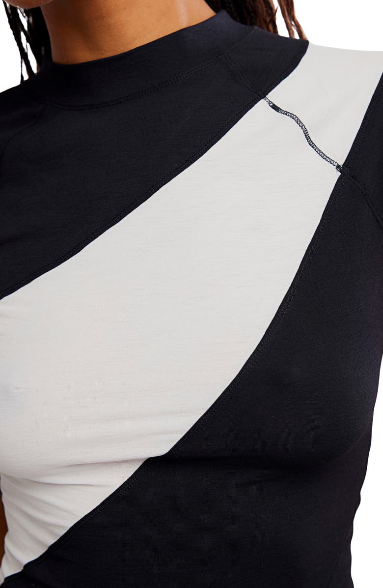 Free People FP Movement Tempo Colorblock Performance T-Shirt, Alternate, color,