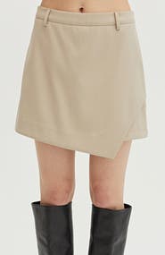 CRESCENT Wrap Mini Skort