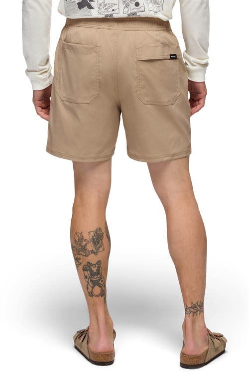 Prana Stretch Zion™ Drawstring Waist Shorts In Sandbar