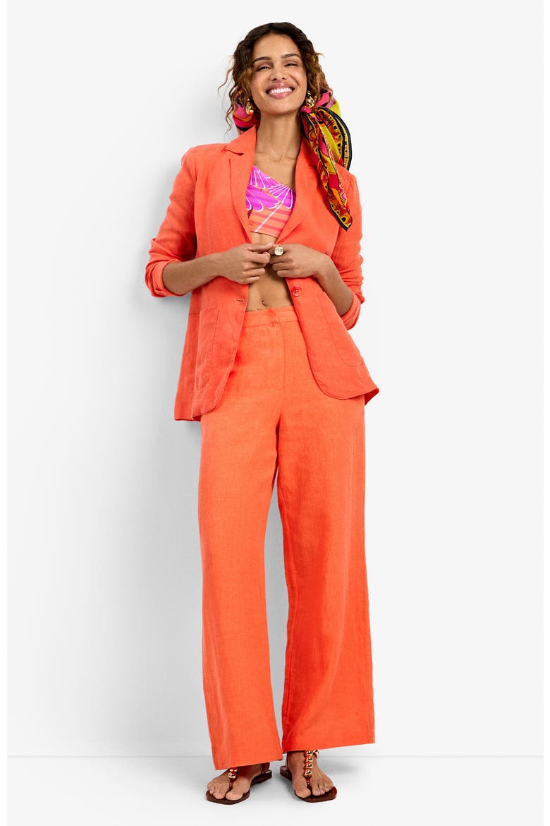 Azurine Blazer, Alternate, color, Calypso Coral