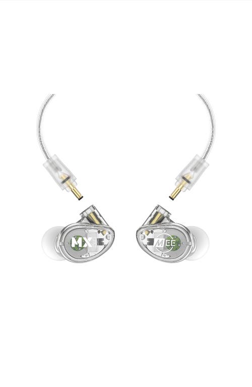 MEE audio MX3 PRO Triple Driver Musicians' In-Ear Monitors in Clear at Nordstrom