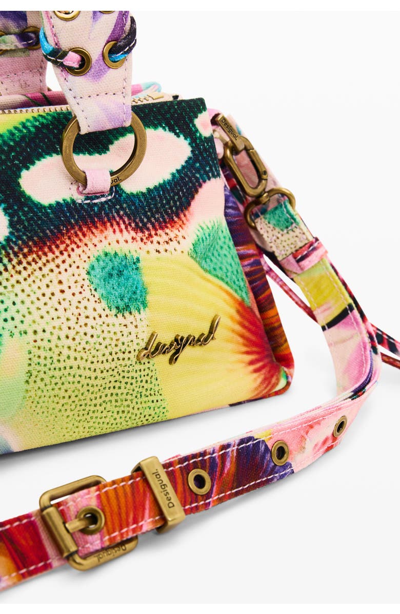 Desigual Denim Shoulder Bag, Alternate, color,