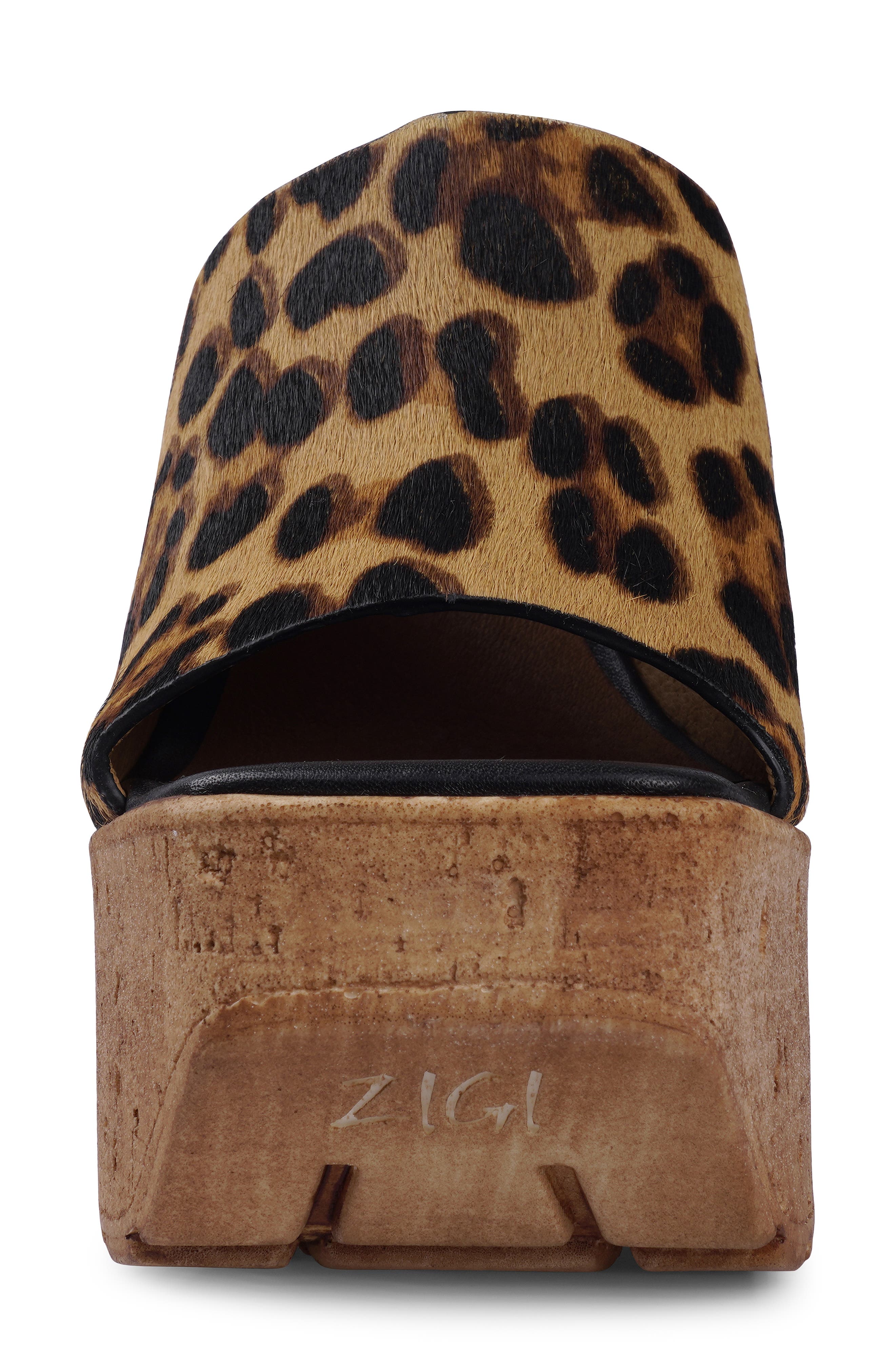 Zhamira Platform Wedge Sandal, Alternate, color, TAN LEOPARD PRINT