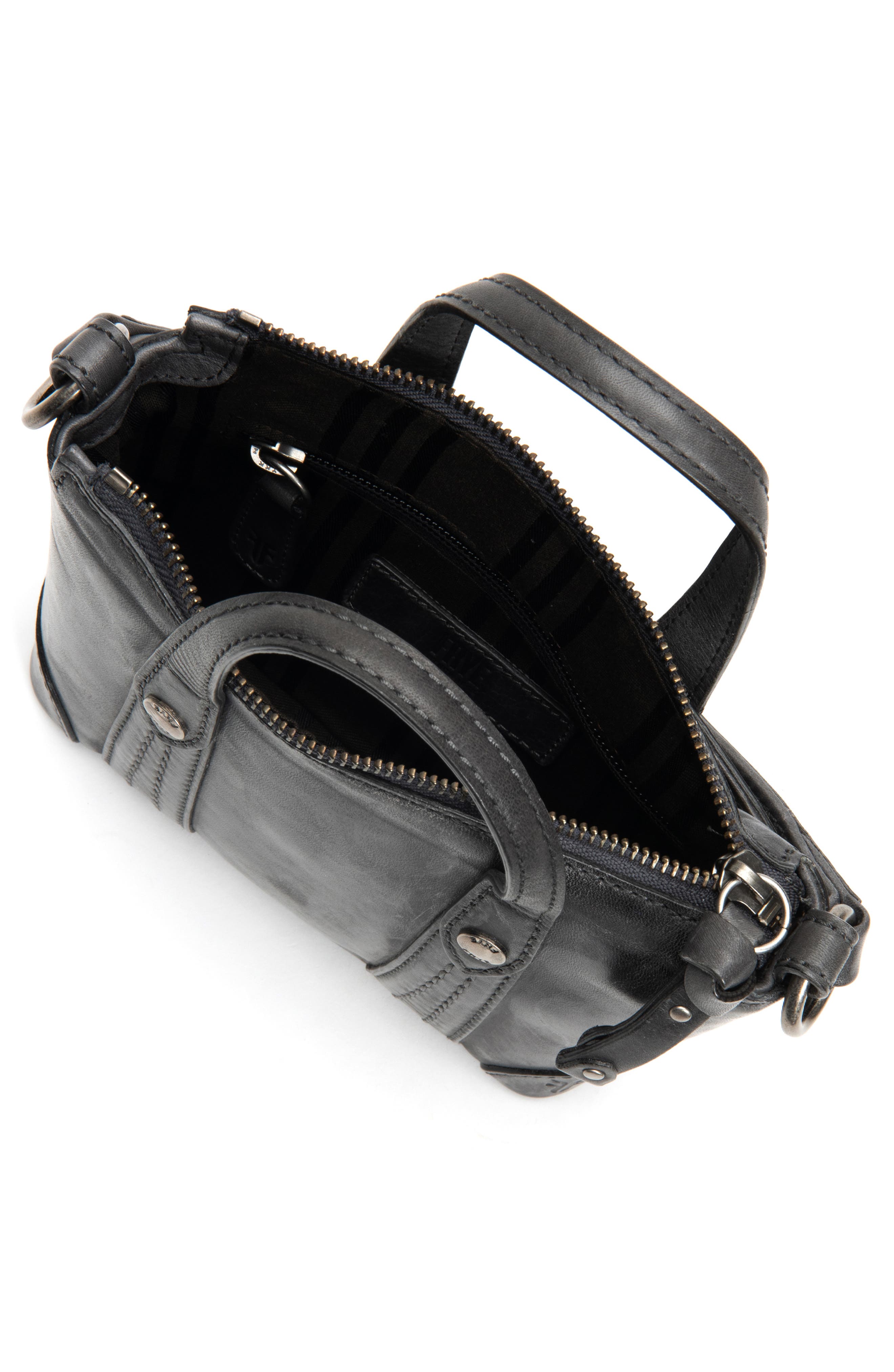 Frye Melissa Mini Leather Crossbody Shopper, Alternate, color, 