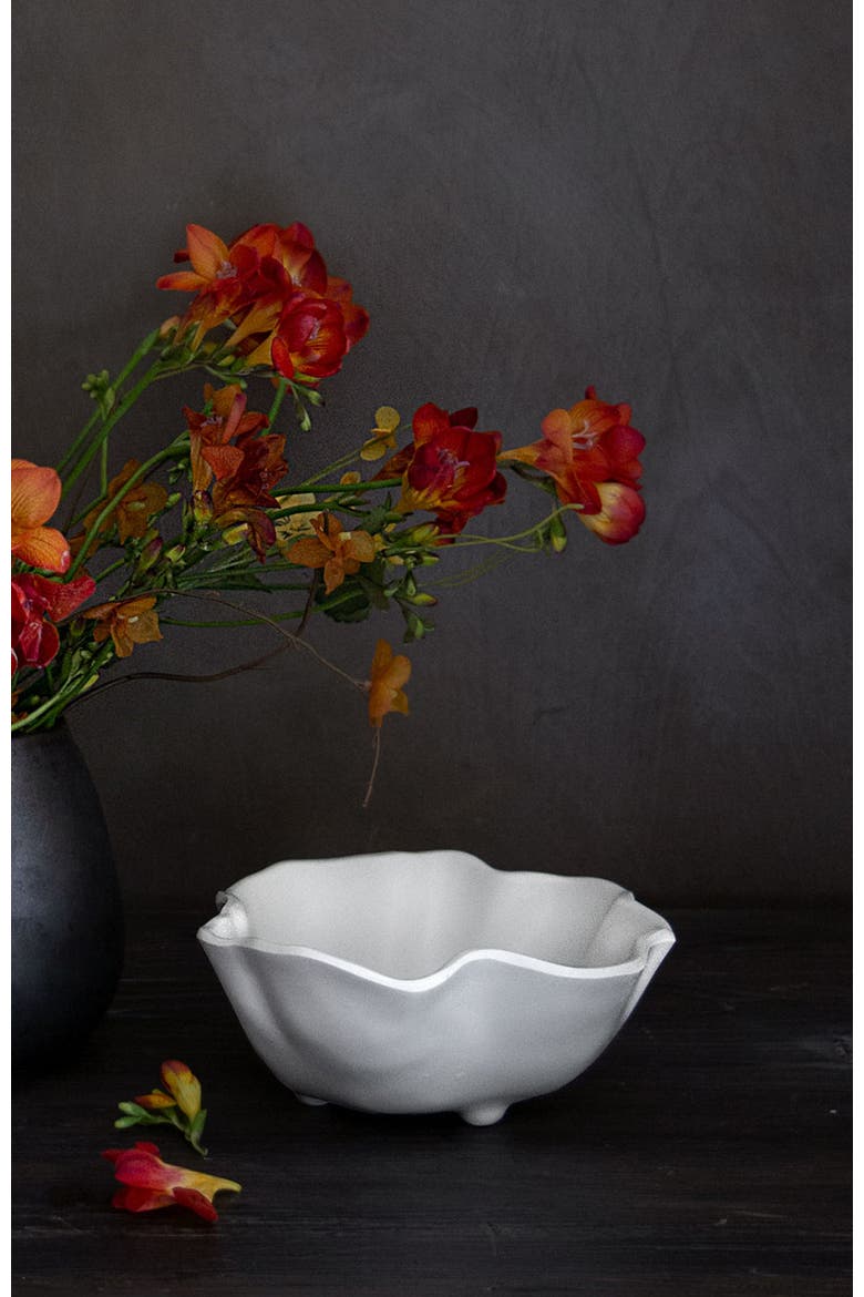 Vida Small Bowl, Alternate, color, White