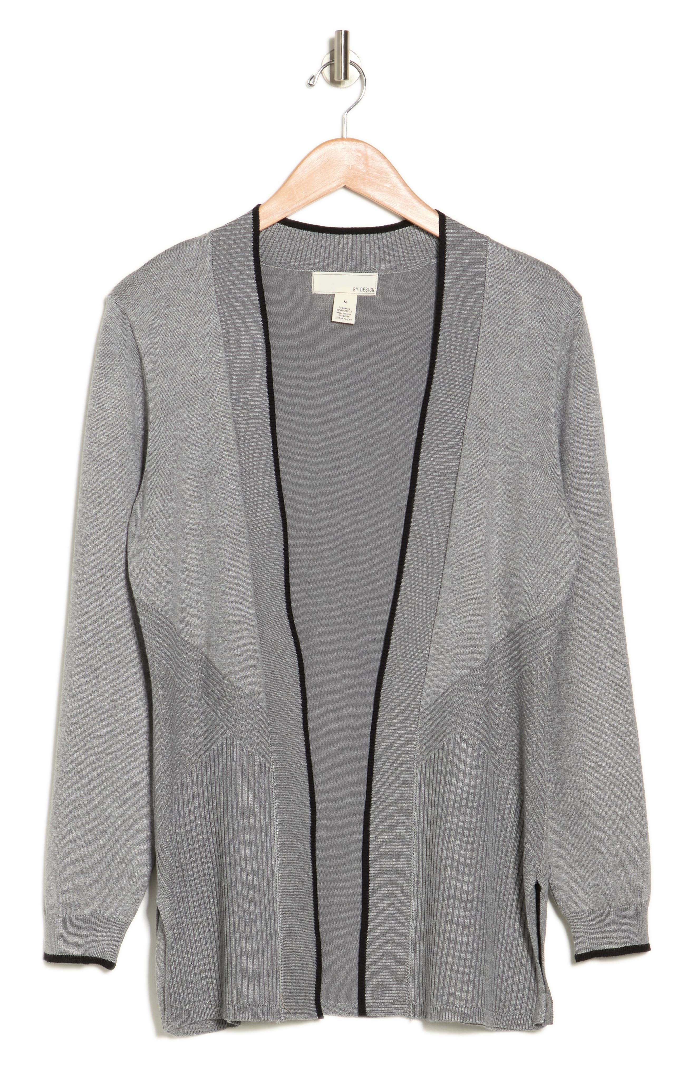 BY DESIGN Emery Open Front Cardigan (Women) | Nordstromrack
