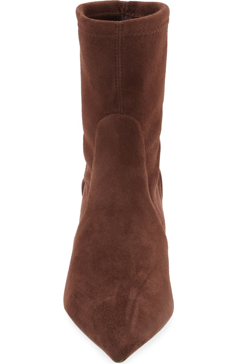 Stuart Weitzman Stuart Supersculpt Bootie, Alternate, color, Walnut