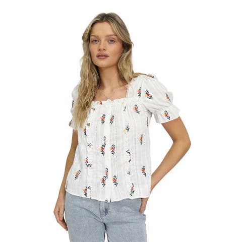 Wild Garden Floral Blouse