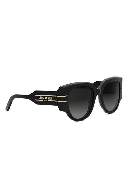 Dior Full Frame Sunglasses In Black
