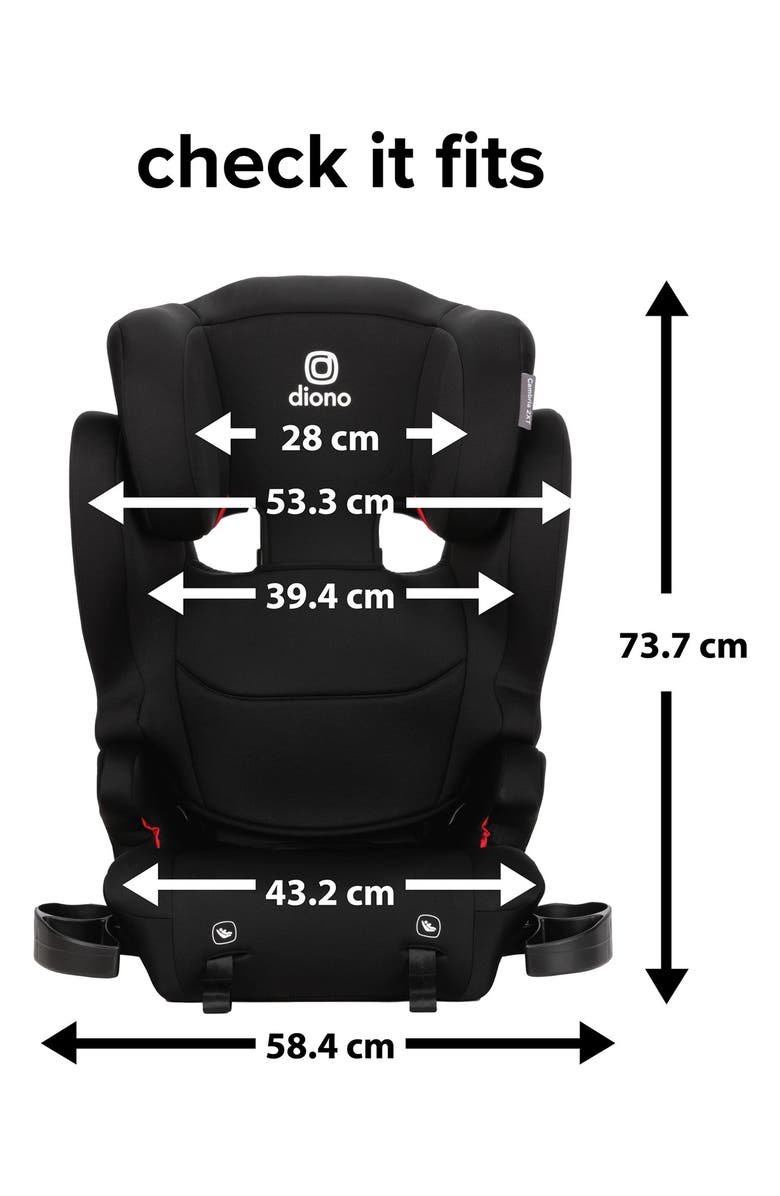 Diono Cambria<sup>®</sup> 2XT 2-in-1 Booster, Alternate, color, 