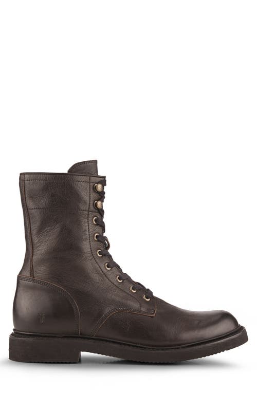 Frye Dean Combat Boot In Brown