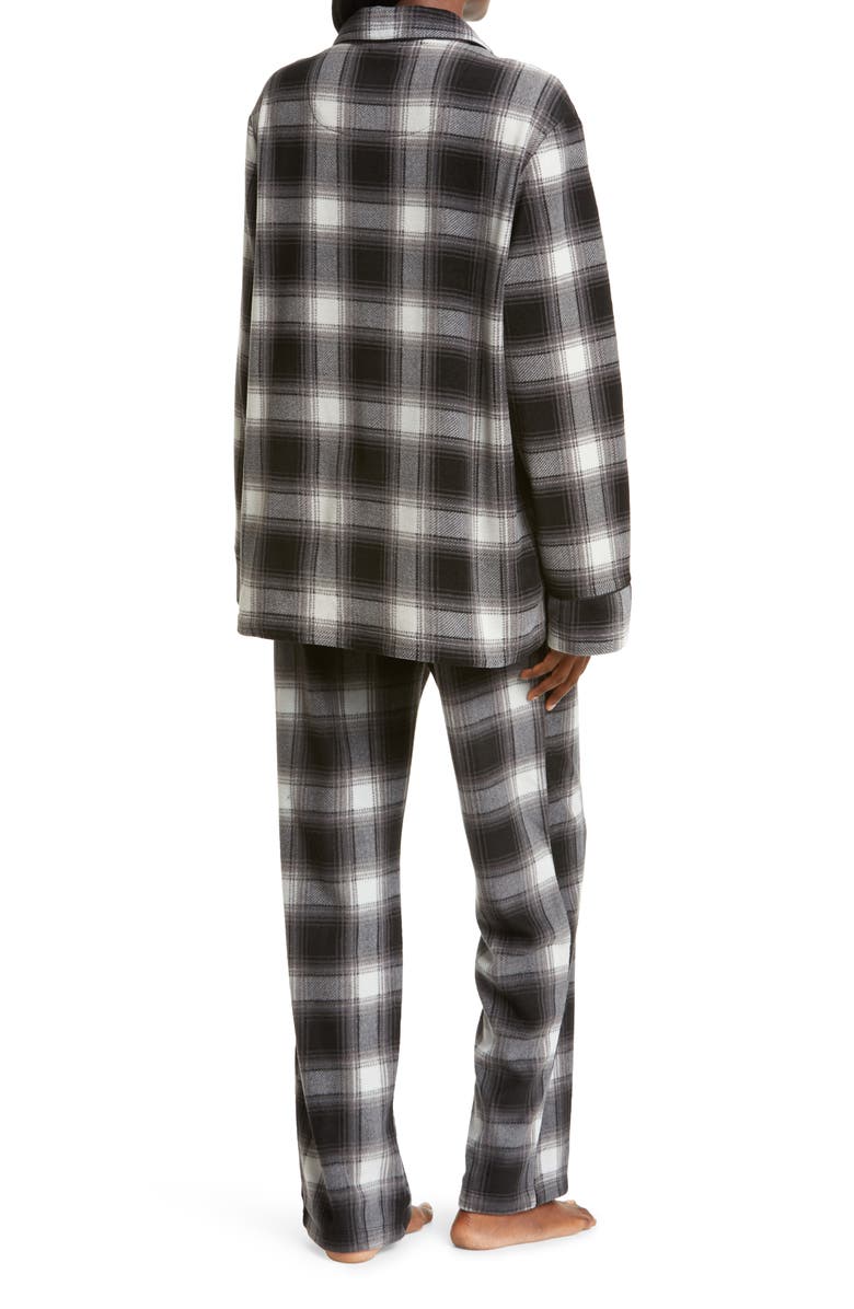 SKIMS Plaid Sleep Shirt & Pants Set, Alternate, color, 