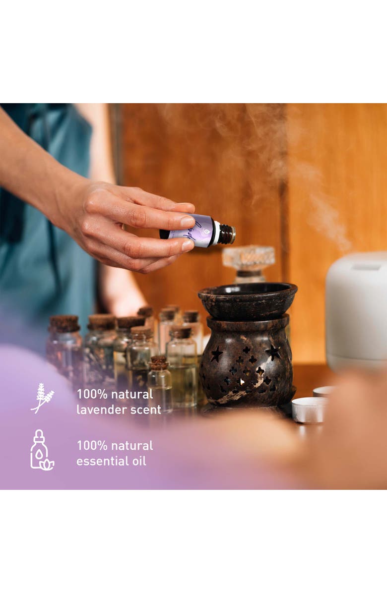 PURSONIC Luxury Home Spa Bundle Towel Warmer & Lavender Essential Oil, Alternate, color, White