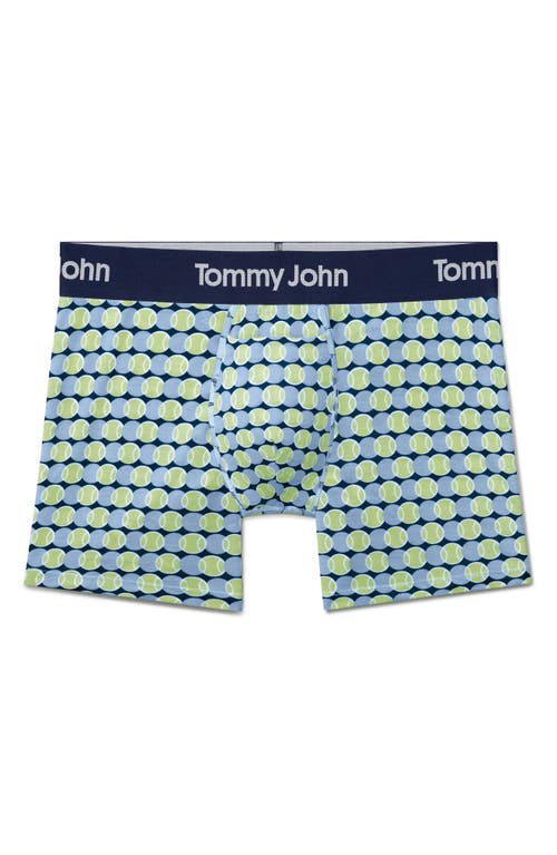 Tommy John Second Skin 4-inch Boxer Briefs In Blue