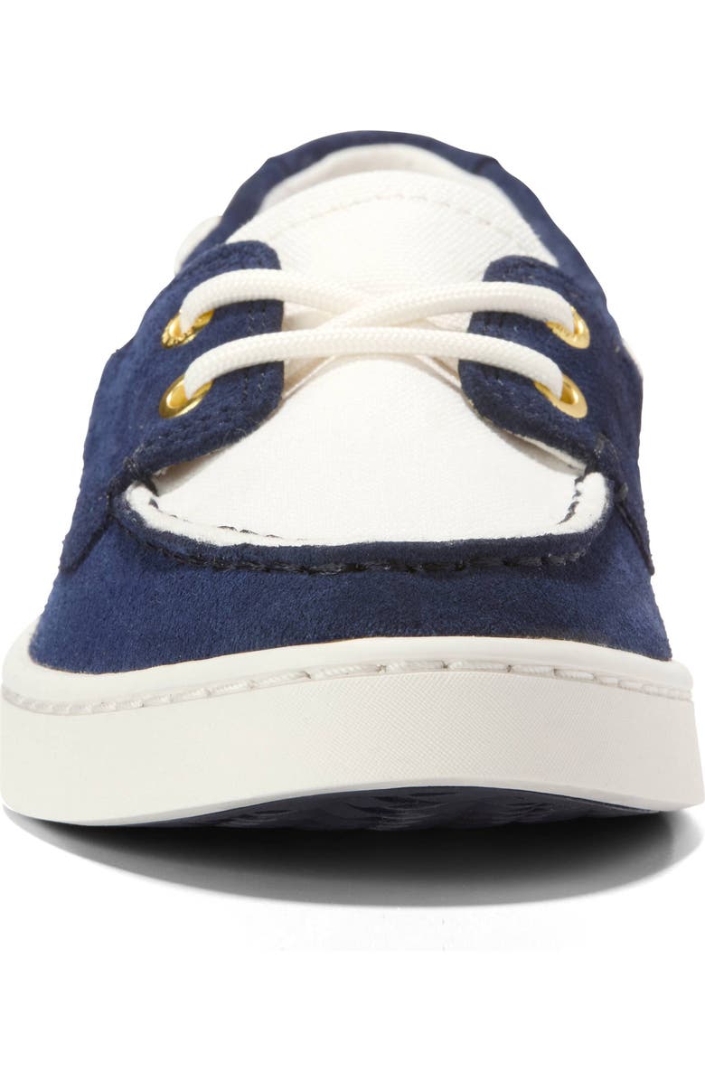 Cole Haan Nantucket Boat Shoe, Alternate, color, Midnight Moon/ Ivory Canvas