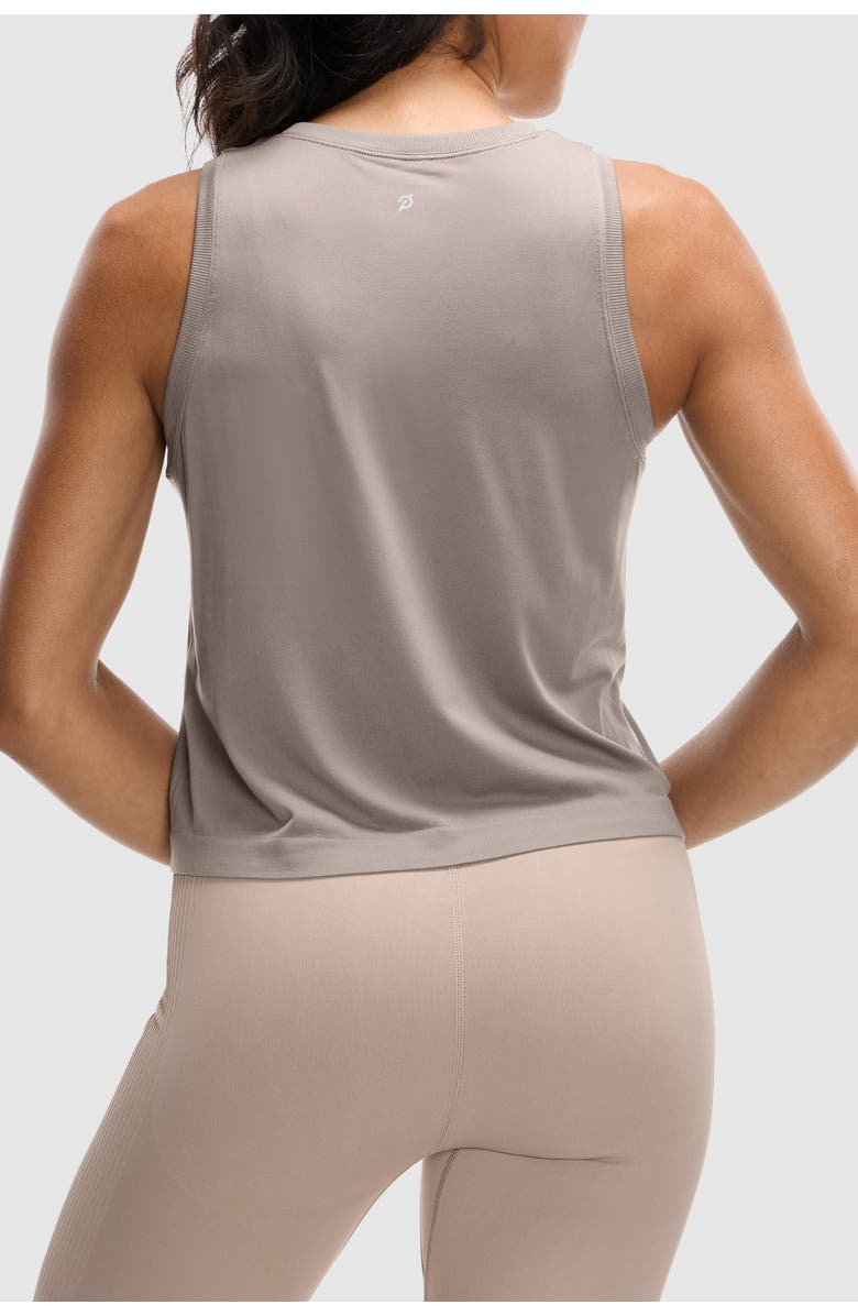 Peloton Seamless Tank, Alternate, color, Taupe Grey