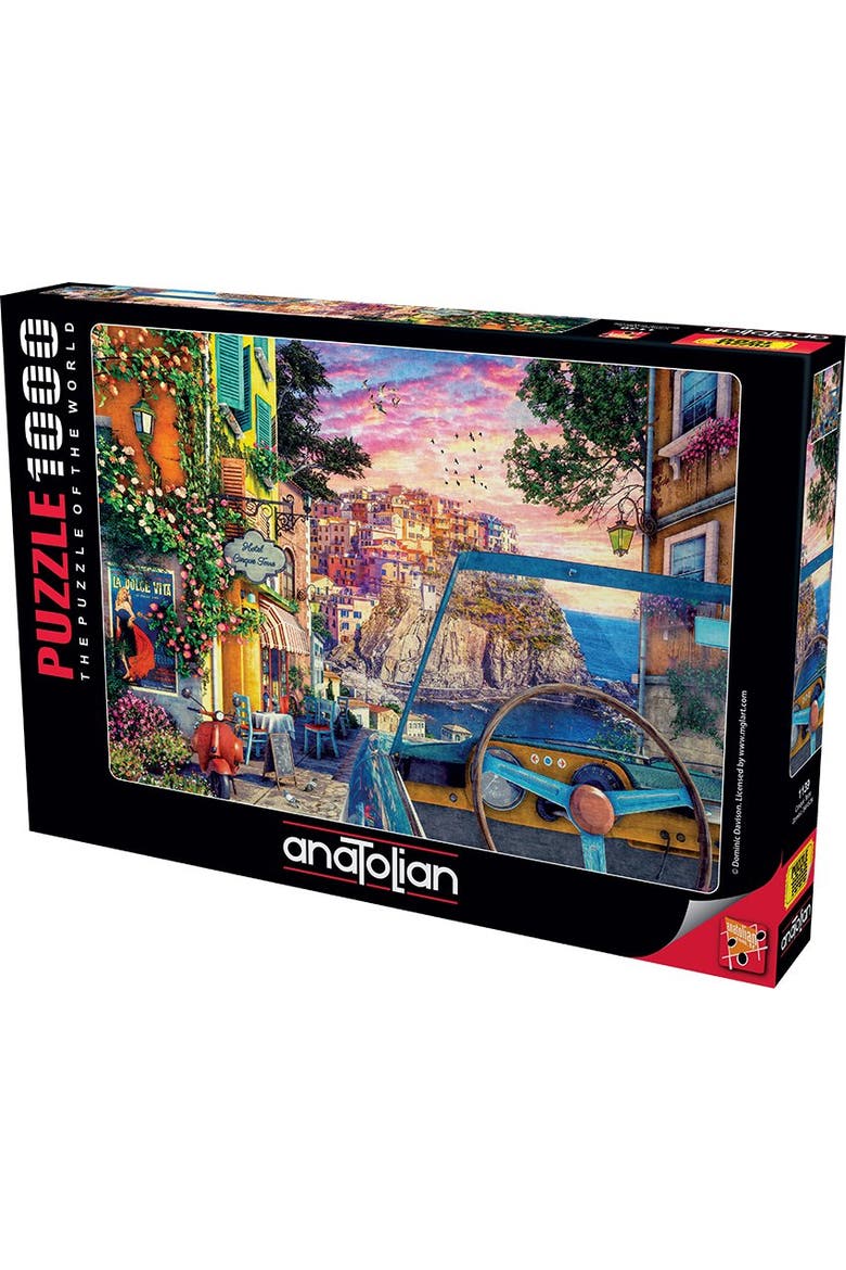 Cinque Terre 1000 piece Jigsaw Puzzle for Adults, Alternate, color, Multicolor