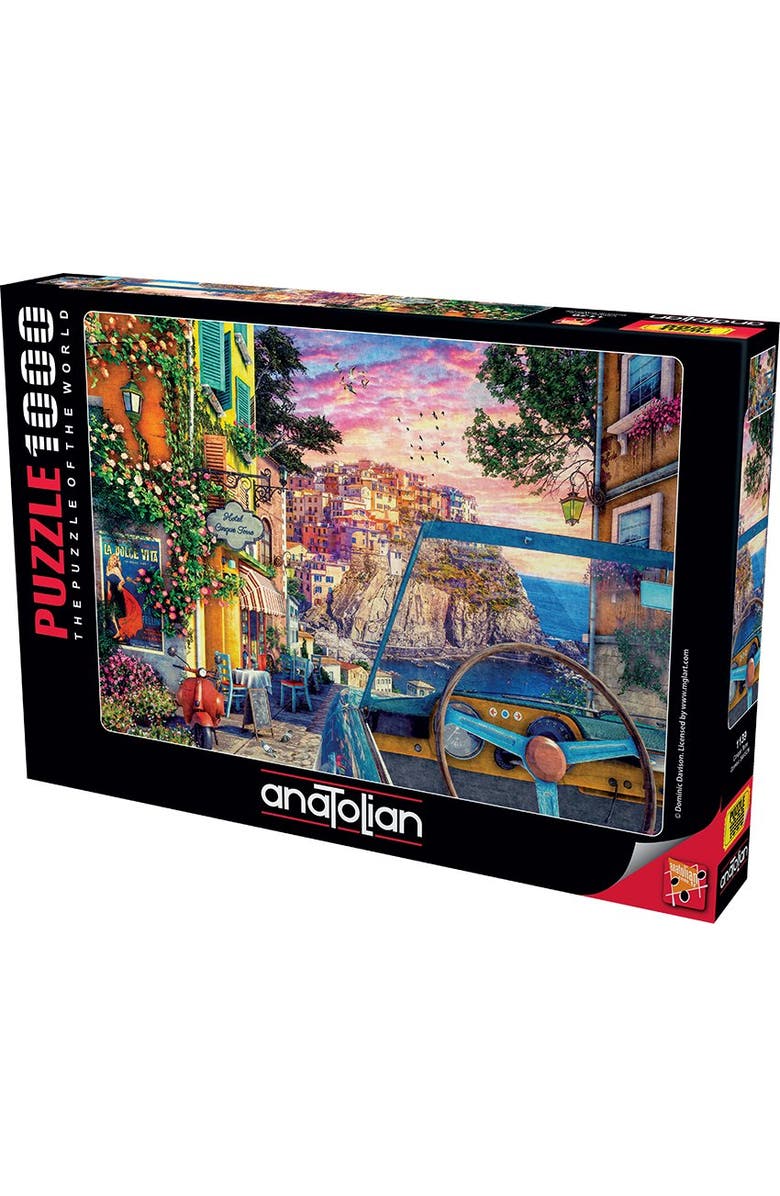 Anatolian Cinque Terre 1000 piece Jigsaw Puzzle for Adults, Alternate, color, Multicolor