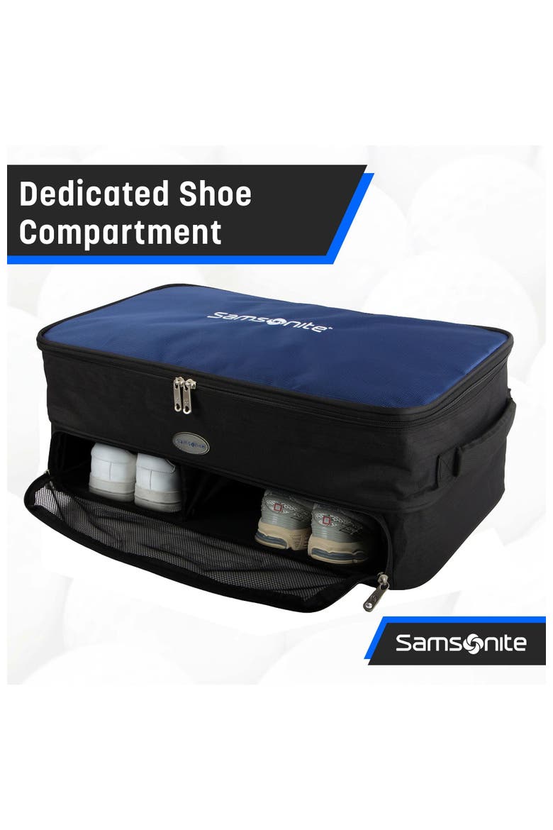 Expandable Golf Trunk Organizer, Alternate, color, Black/Blue